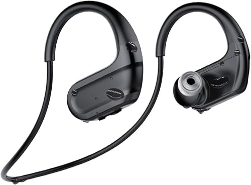 Swimming Headphones, Bluetooth & MP3 Music Player 2 in 1, IPX8 Underwater 3 Metres Waterproof Earphones for Pool, Surfing