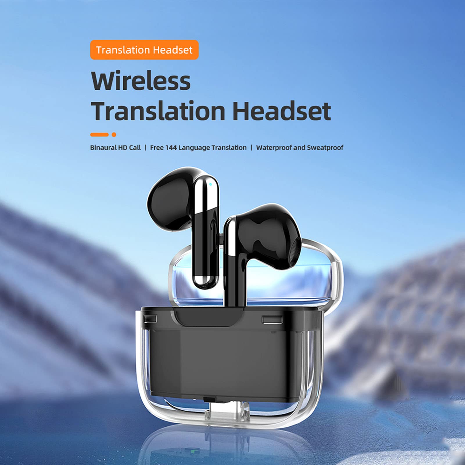 Smart Translation Earphones – Your Voice, Everywhere Translator Wireless Bluetooth