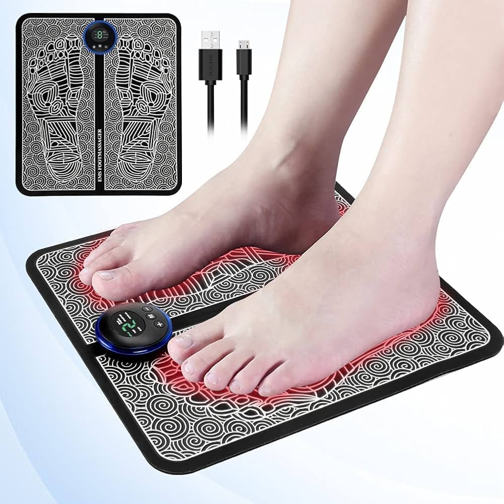 Foot Massage Machine – Pulse Microcurrent Foot Massager Pad