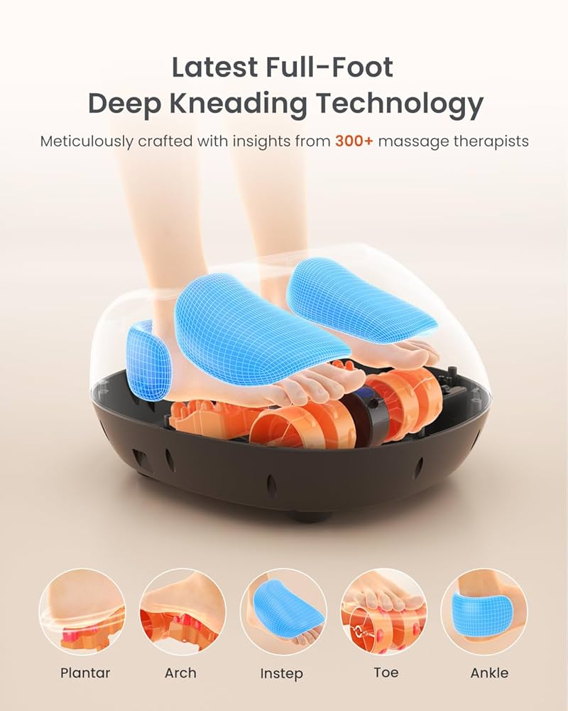 Foot Massage Machine – Hot Compress & Deep Kneading Therapy