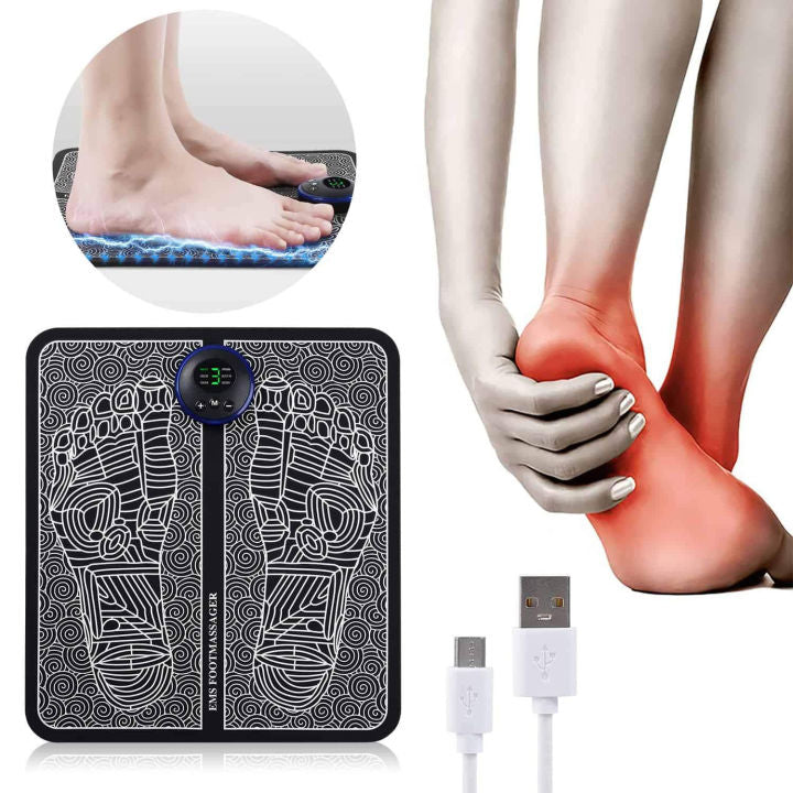 Foot Massage Machine – Pulse Microcurrent Foot Massager Pad