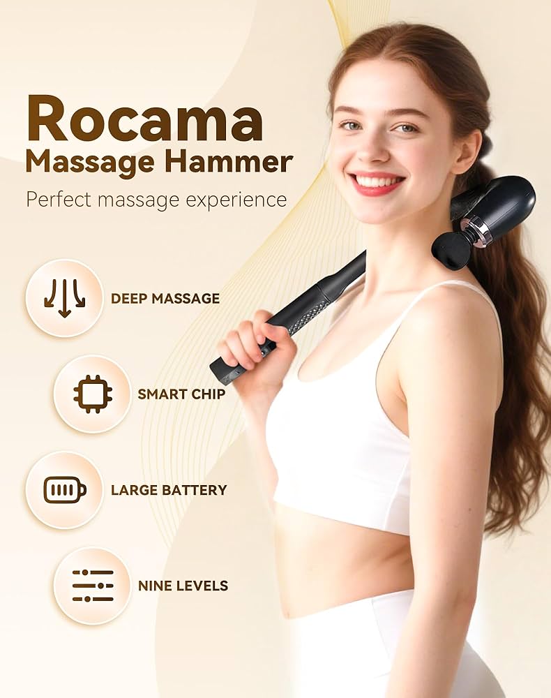 2025 New Smart Fascia Gun – Electric Massage Hammer