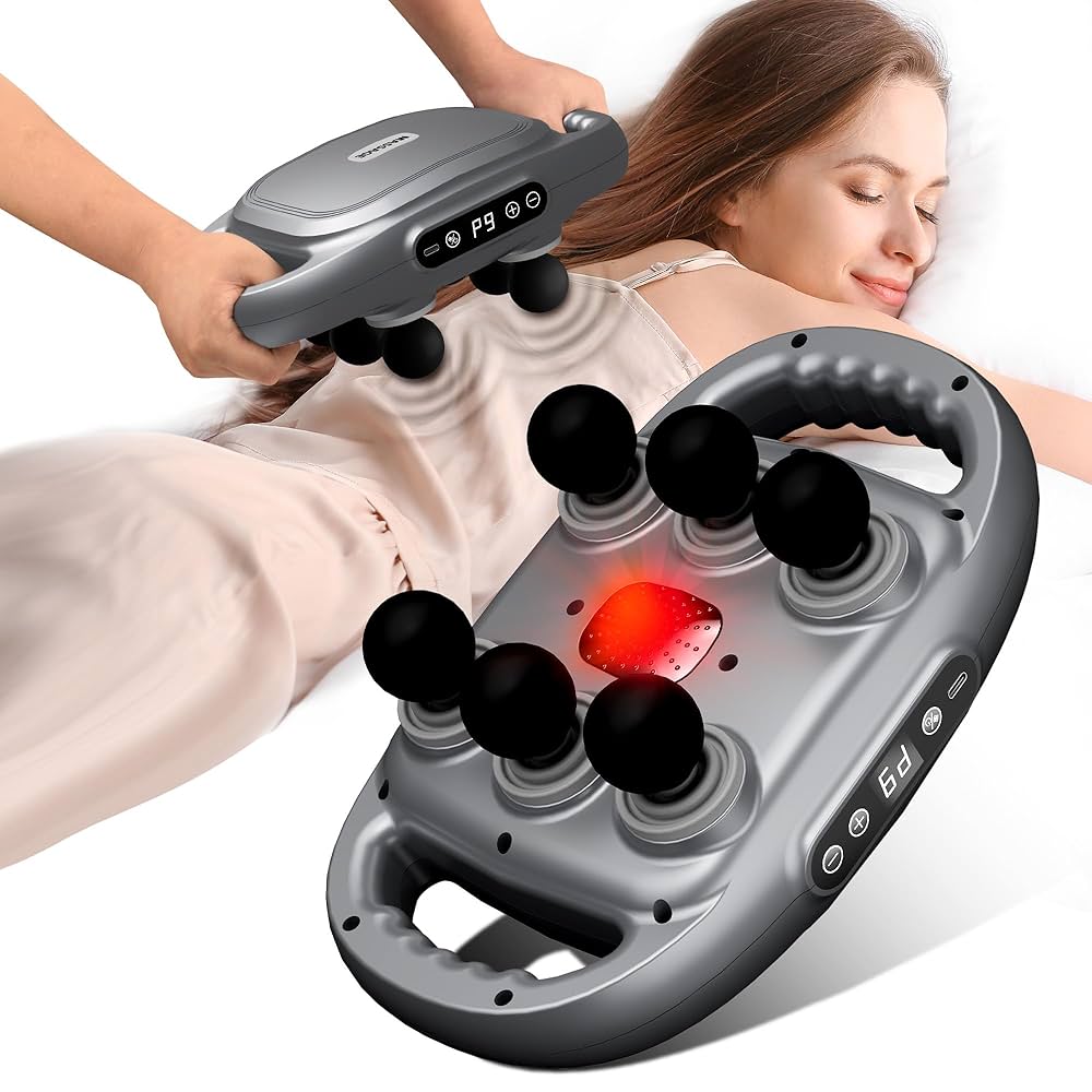 6-Head Massage Gun – Deep Tissue Muscle Relief