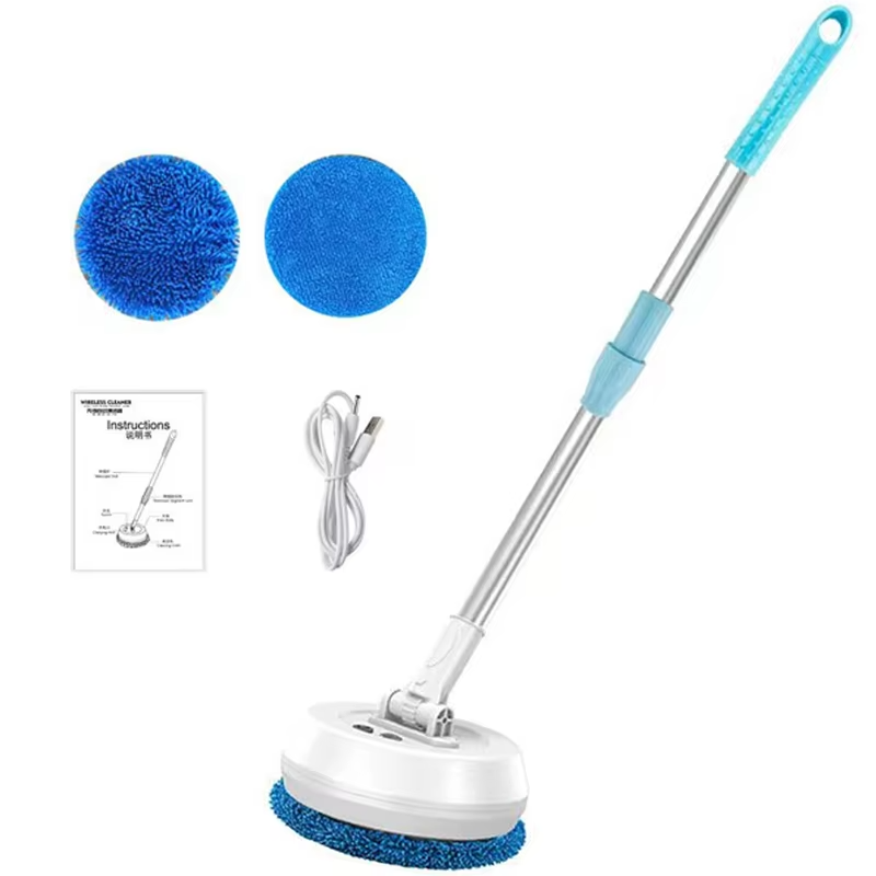 Cordless Electric Spin Mop – 2-in-1 Wet & Dry Cleaning Machine