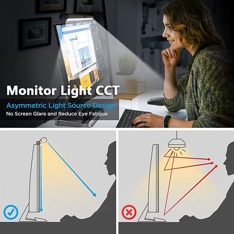 Screen USB RGB Light Bar – Monitor Lamp for Desk, Study & Reading