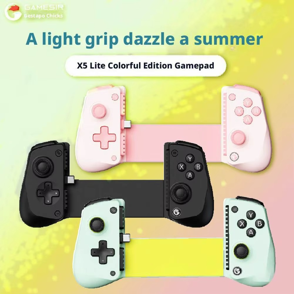 Stretching Game Controller for GameSir-X5 Lite – Mobile Gamepad for iPhone & Android