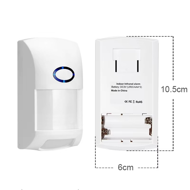 Tuya WiFi PIR Motion Sensor – Smart Security Presence Detector with Alarm