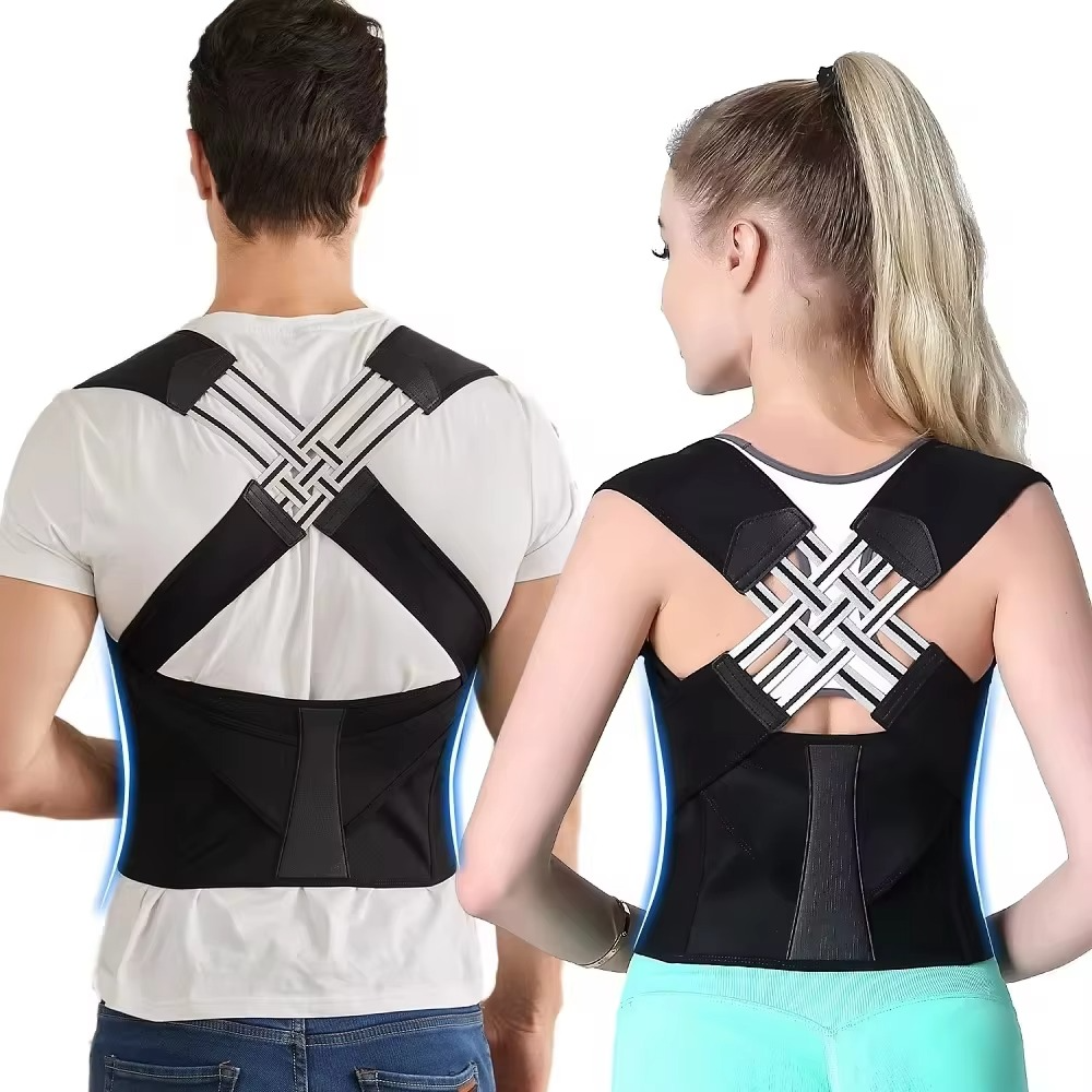 Back Brace Posture Corrector – Lumbar & Shoulder Support