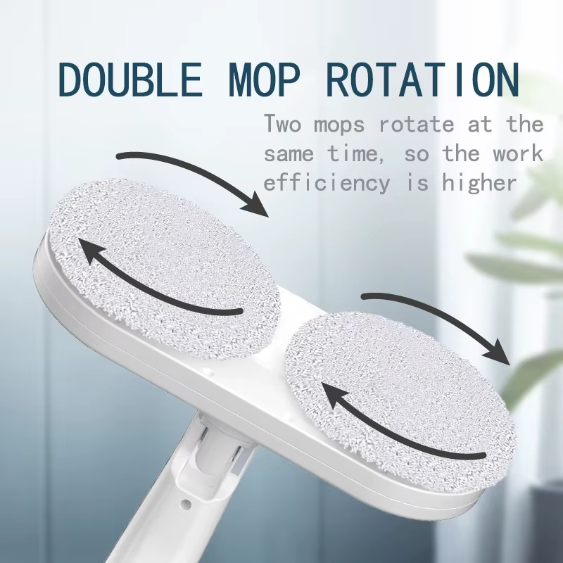 Electric Spin Mop – 360° Rotating Floor Cleaning Machine