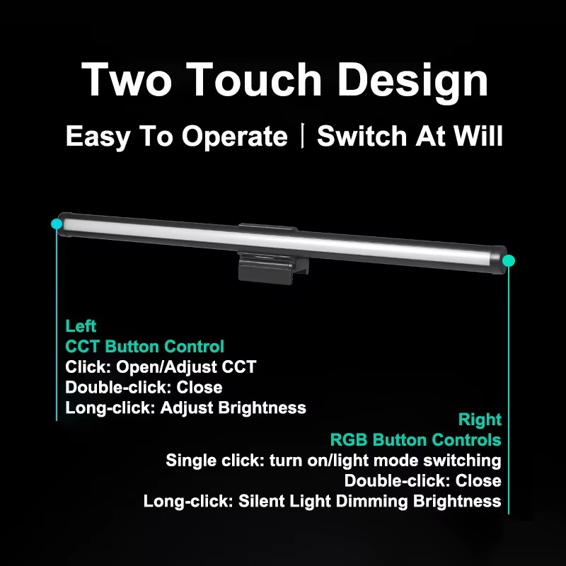Screen USB RGB Light Bar – Monitor Lamp for Desk, Study & Reading