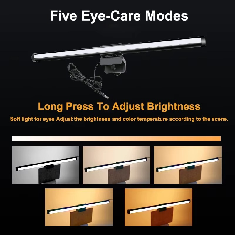 Screen USB RGB Light Bar – Monitor Lamp for Desk, Study & Reading