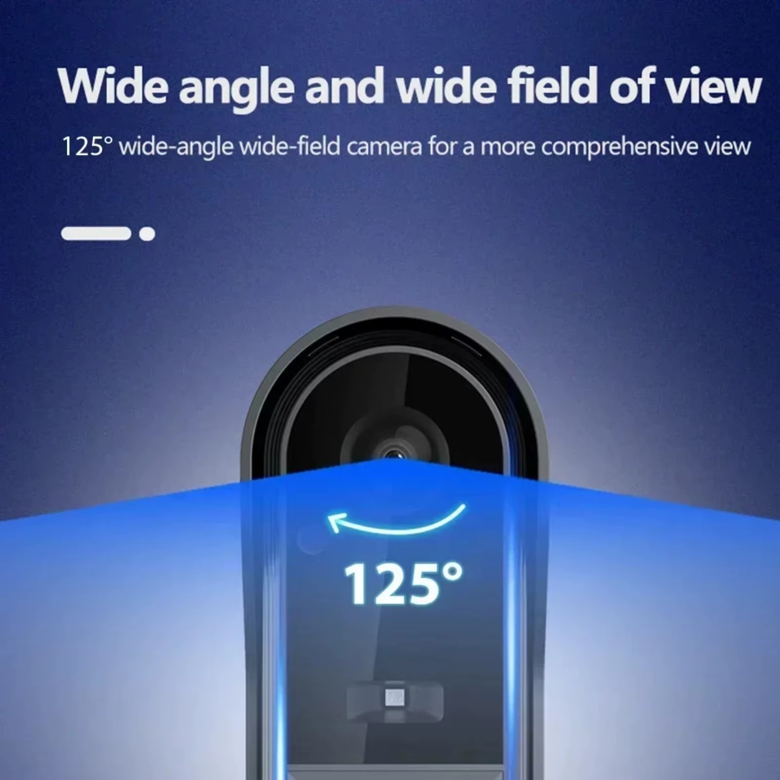 4.3-Inch 2.4G Wireless Video Doorbell Camera | WiFi Smart Home Security System