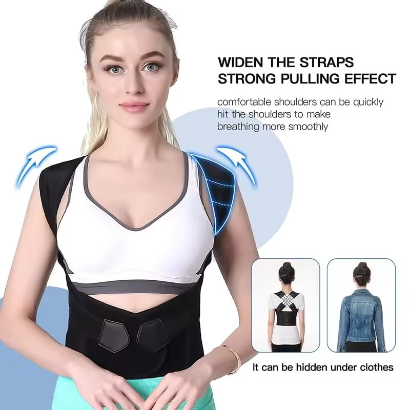 Back Brace Posture Corrector – Lumbar & Shoulder Support