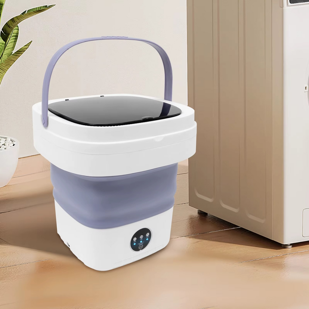Mini Foldable Washing Machine – 12L Capacity with 3 Washing Modes