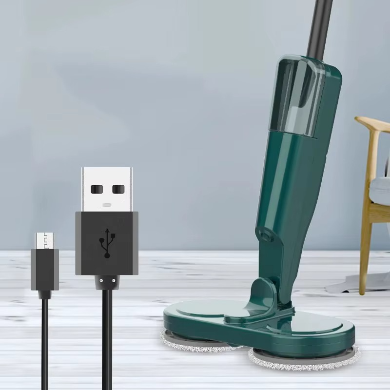 Electric Spin Mop – 360° Rotating Floor Cleaning Machine