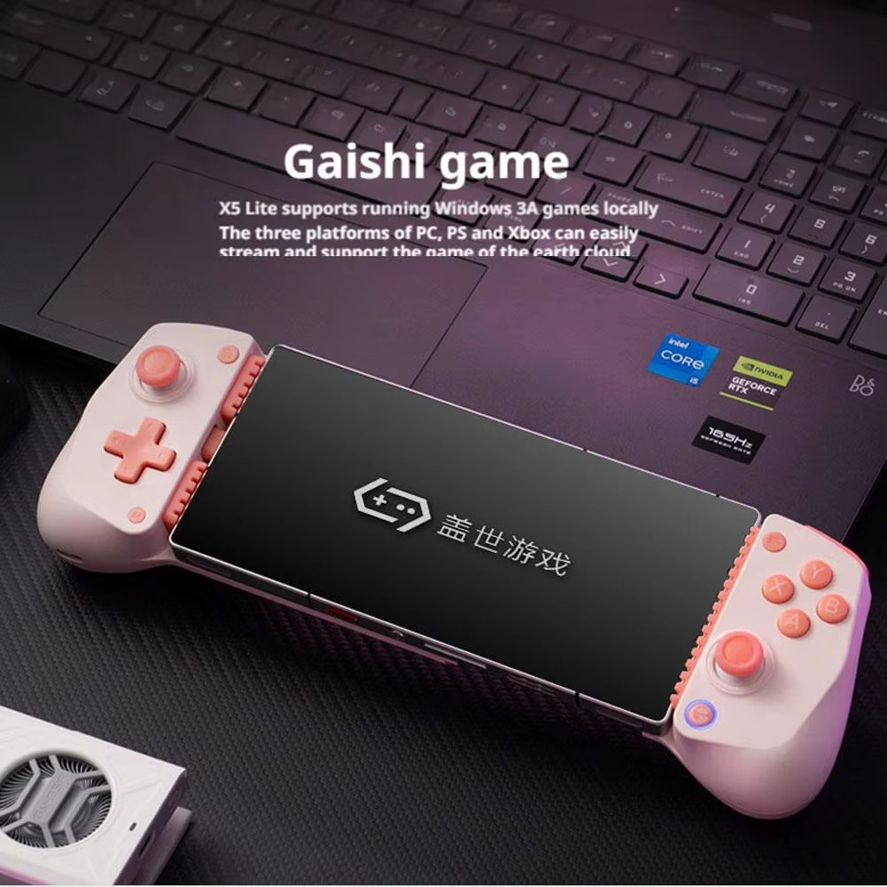 Stretching Game Controller for GameSir-X5 Lite – Mobile Gamepad for iPhone & Android
