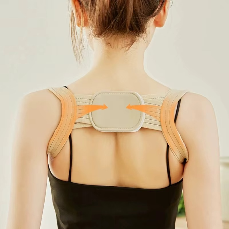 Adult Back Posture Corrector – Clavicle Support Brace for Shoulder & Back Alignment