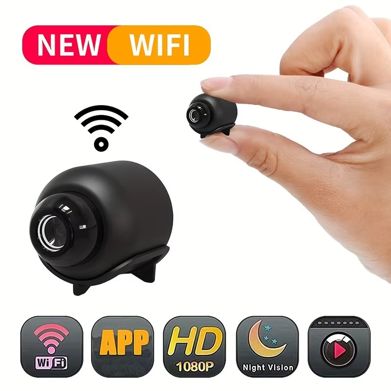 New X5 Mini Camera – 1080P Night Vision Wireless WiFi Surveillance Camera