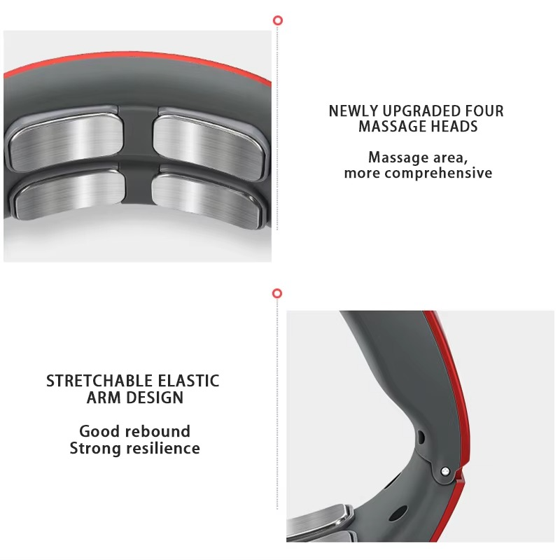 Electric Cervical Spine Massager – 6 Modes & 9 Intensity Levels