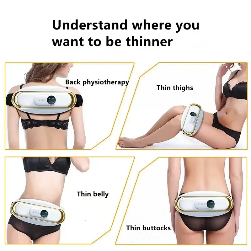 Electric Slimming Massage Belt – Abdominal Fat Burner & Anti-Cellulite Massager