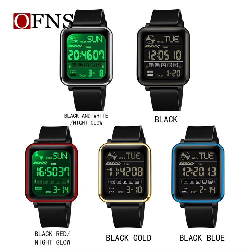 OFNS Top 6159 Casual Men’s Electronic Watch – Multifunctional Digital 2024 Model