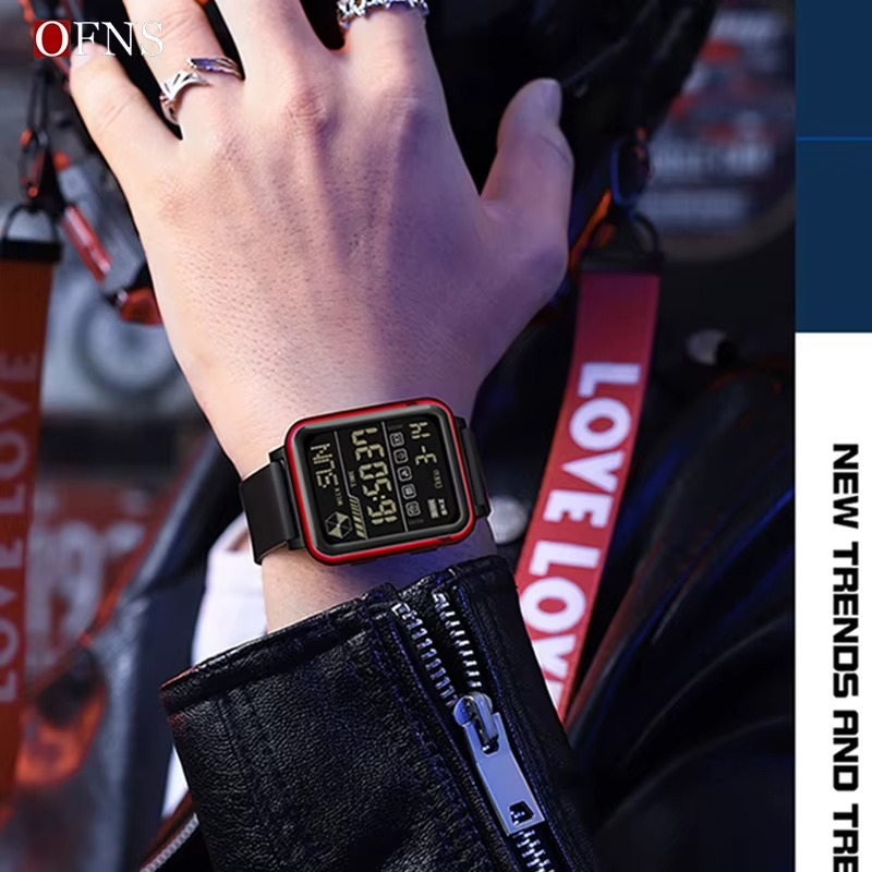 OFNS Top 6159 Casual Men’s Electronic Watch – Multifunctional Digital 2024 Model