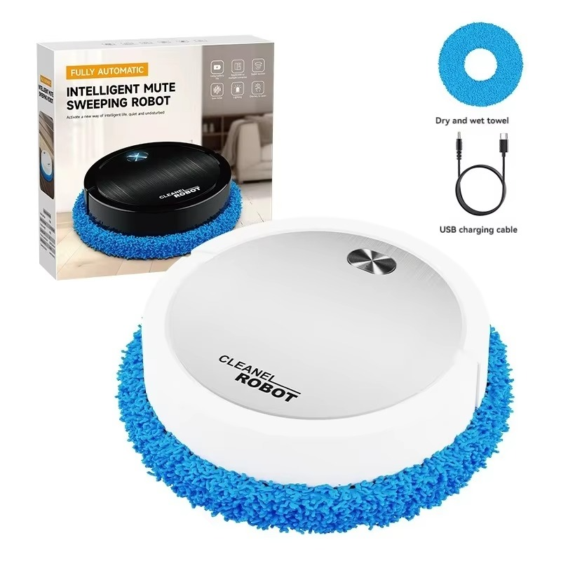 Smart Floor Cleaning Robot – Automatic Wet & Dry Floor Washer