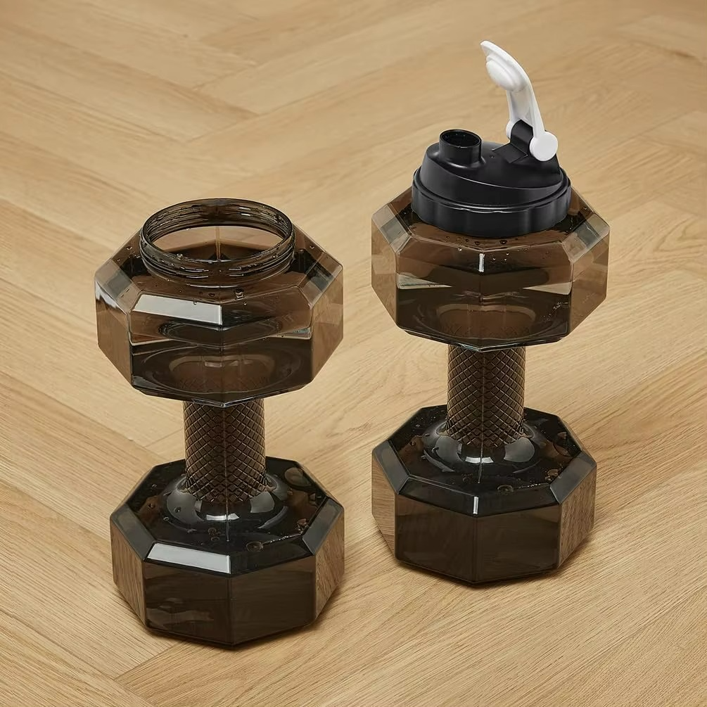 2600ml Dumbbell-Shaped Water Bottle – Hydration Meets Fitness