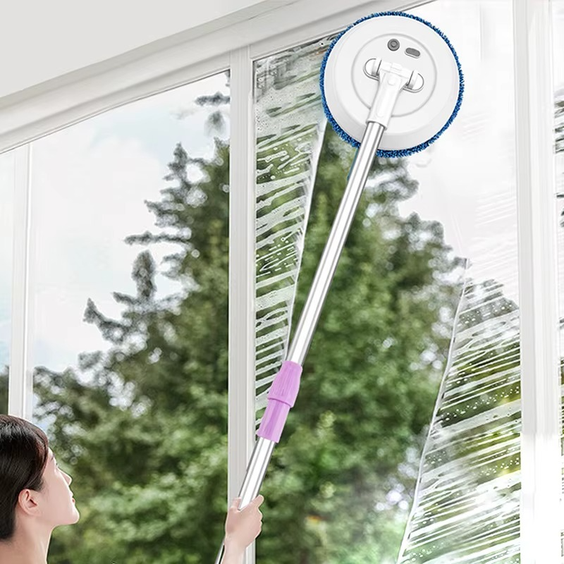 Cordless Electric Spin Mop – 2-in-1 Wet & Dry Cleaning Machine