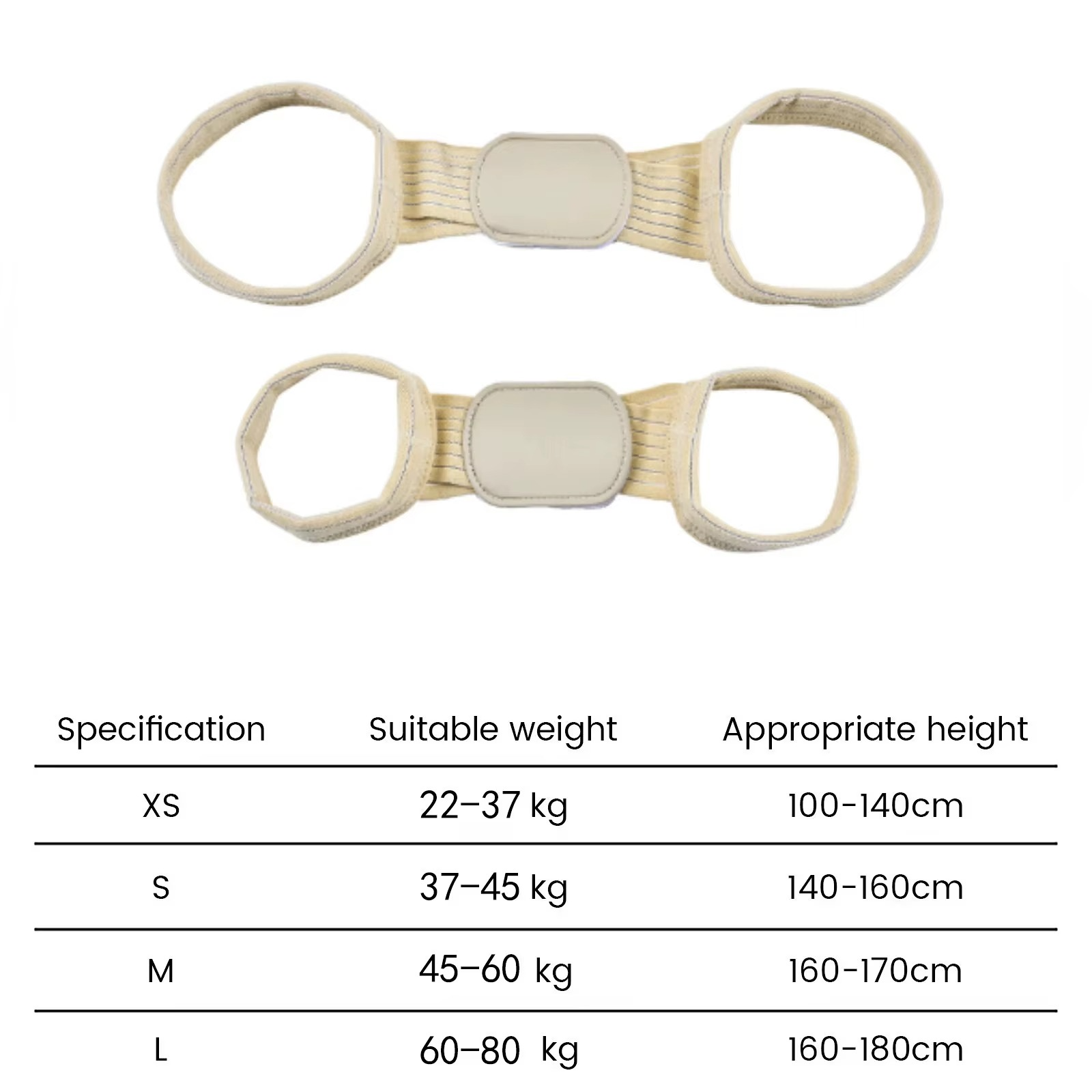 Adult Back Posture Corrector – Clavicle Support Brace for Shoulder & Back Alignment