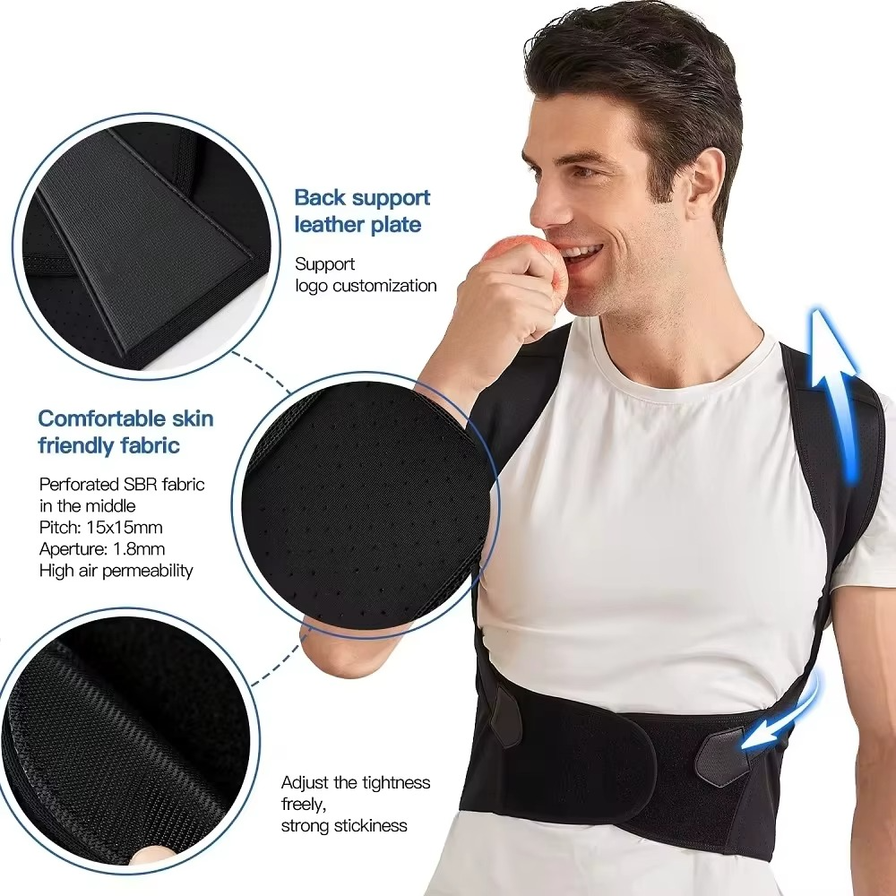 Back Brace Posture Corrector – Lumbar & Shoulder Support