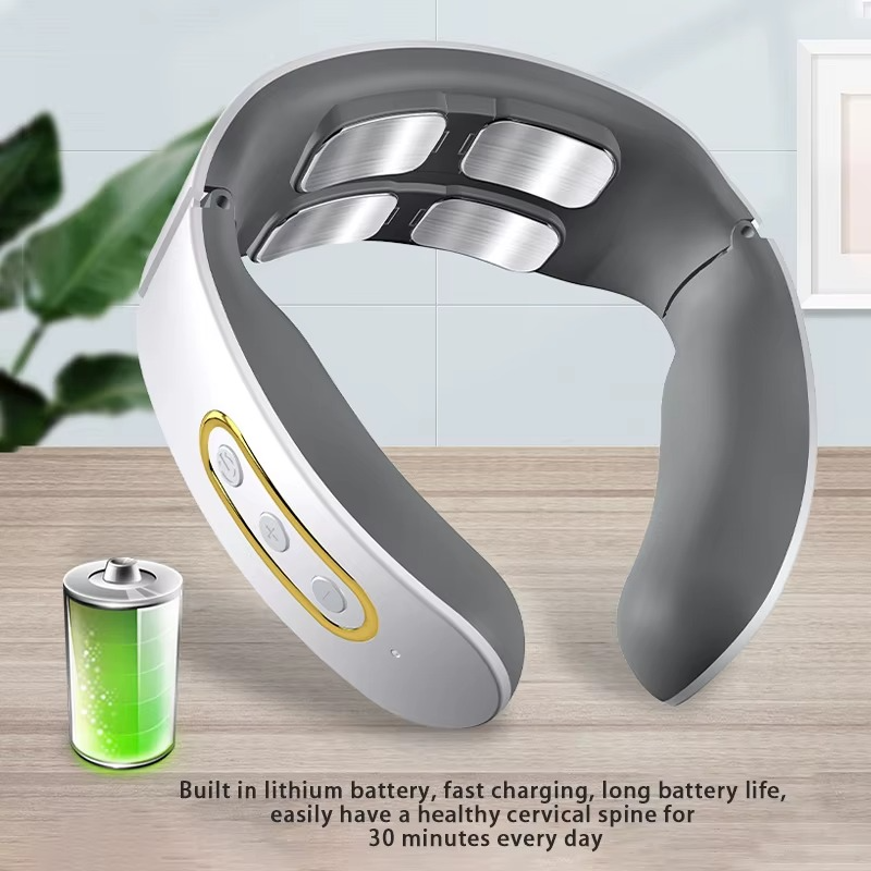 Electric Cervical Spine Massager – 6 Modes & 9 Intensity Levels