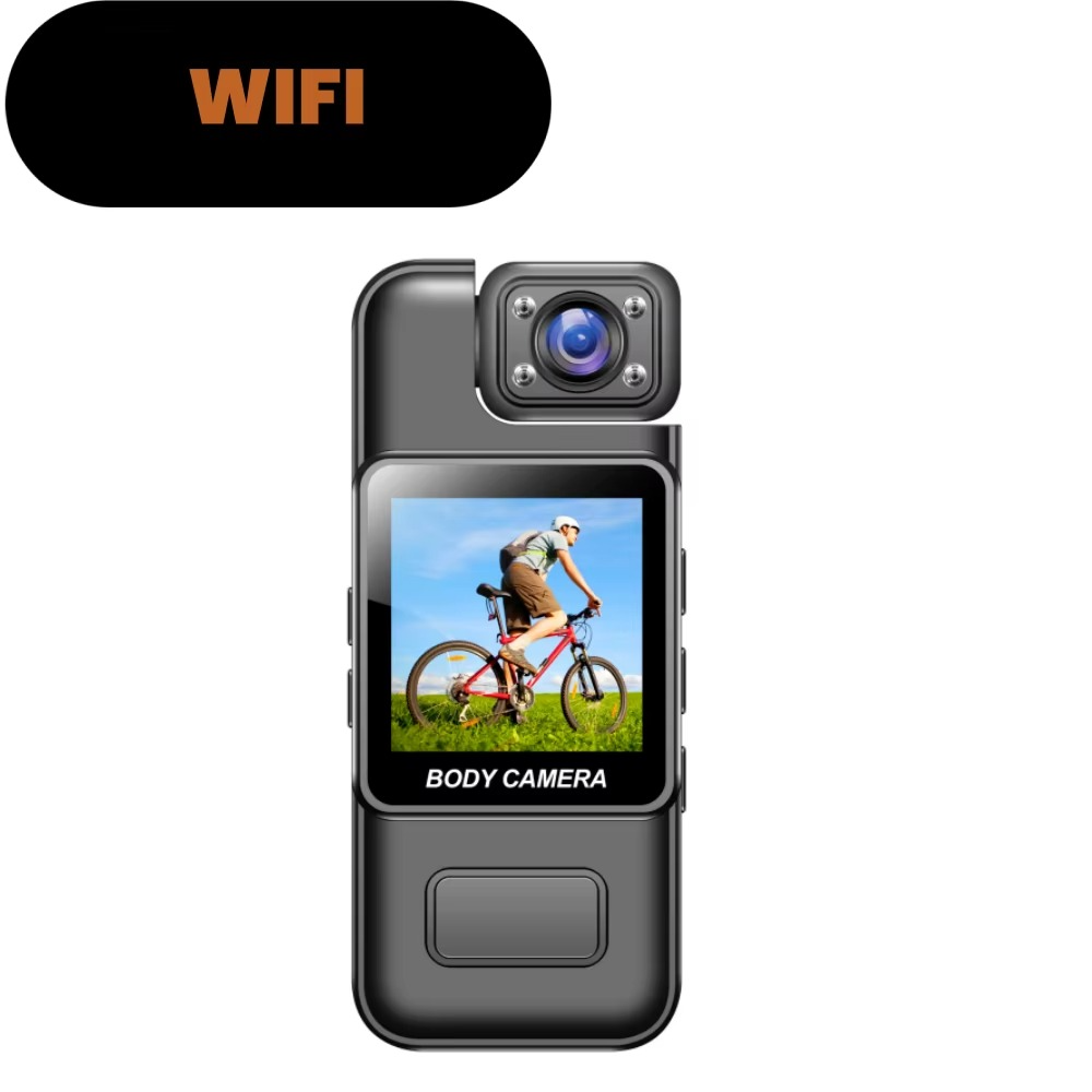Ultra HD 8K WiFi Camera – Mini Portable Handheld Outdoor Sports & Law Enforcement Recorder