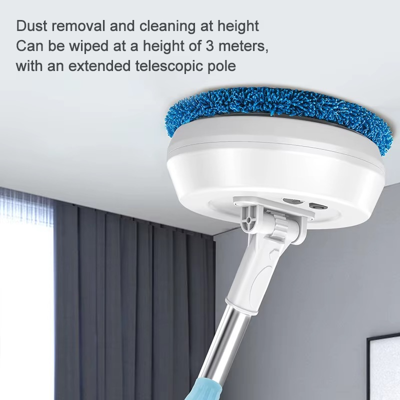 Cordless Electric Spin Mop – 2-in-1 Wet & Dry Cleaning Machine