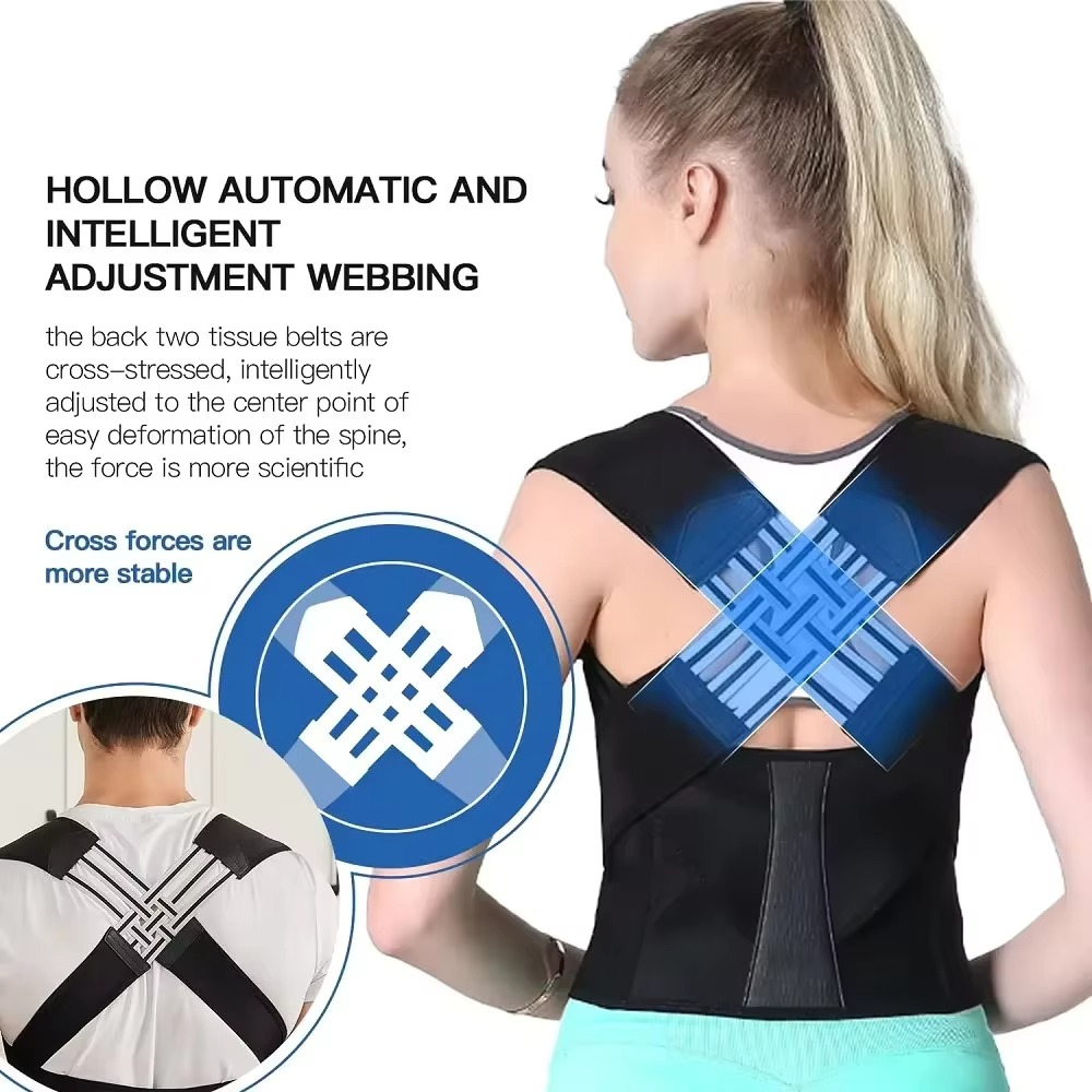 Back Brace Posture Corrector – Lumbar & Shoulder Support