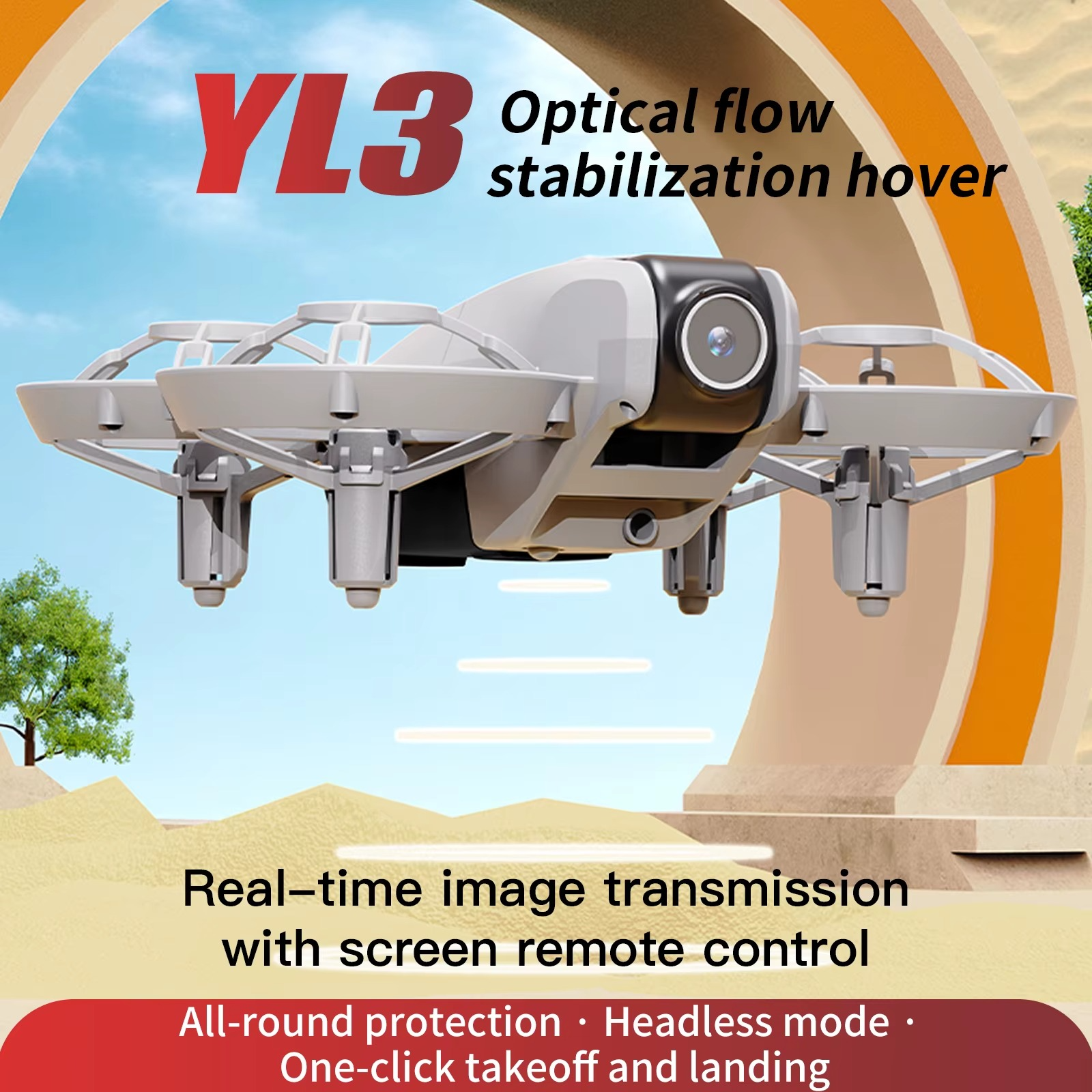 Lenovo YL3 Professional Drone with 8K HD Camera & 5G WiFi FPV