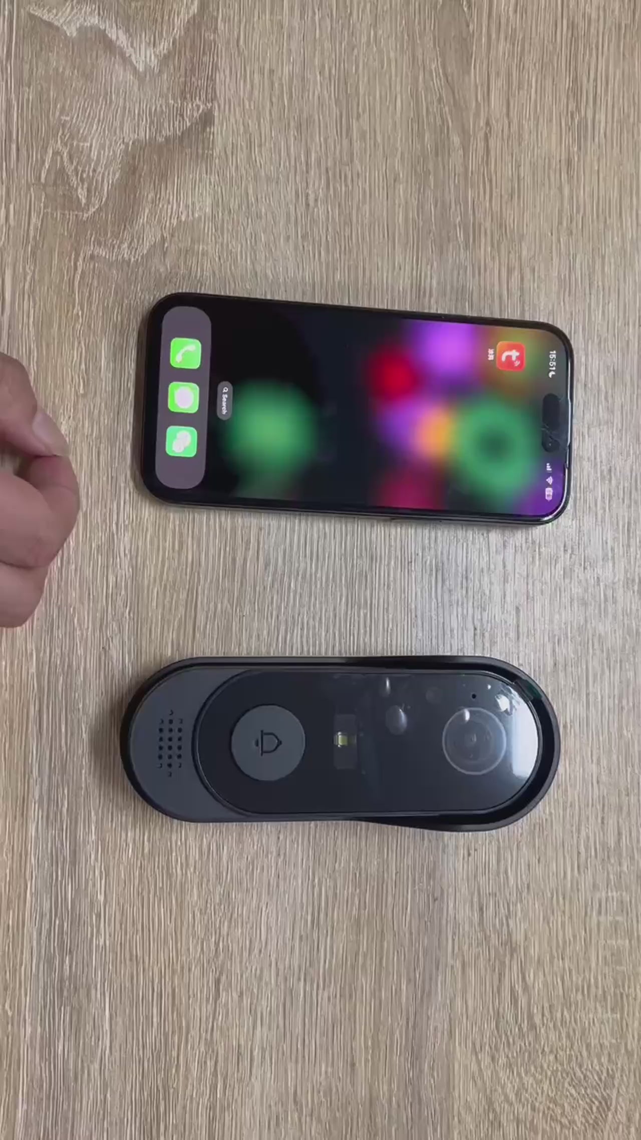 Tuya Wireless Doorbell with Camera – Smart Home Security Video Intercom
