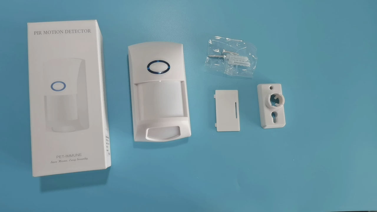 Tuya WiFi PIR Motion Sensor – Smart Security Presence Detector with Alarm